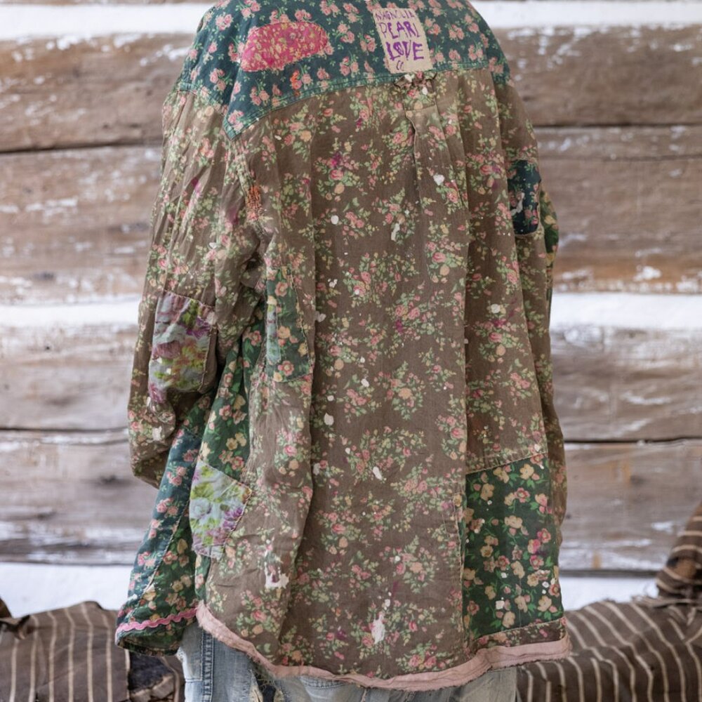 MAGNOLIA PEARL Piecewise Landes Shirt Top 1805 Agustin NWT - Picture 2 of 10